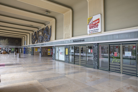 Der Hauptbahnhof in Pforzheim