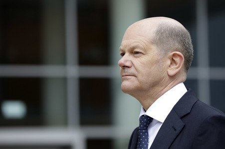 Olaf Scholz beim Besuch vom Vivantes-Klinikum in Berlin