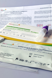 Symbolfoto Coronavirus 2019-nCoV Antigentest