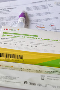 Symbolfoto Coronavirus 2019-nCoV Antigentest