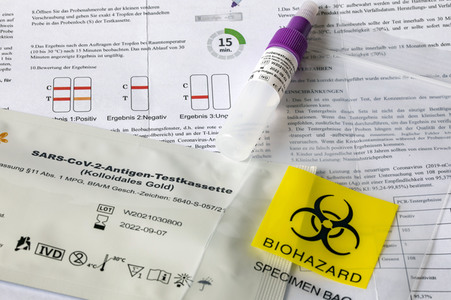 Symbolfoto Coronavirus 2019-nCoV Antigentest