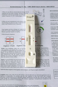 Symbolfoto Coronavirus 2019-nCoV Antigentest