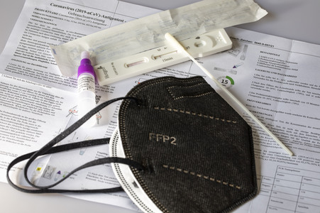 Symbolfoto Coronavirus 2019-nCoV Antigentest