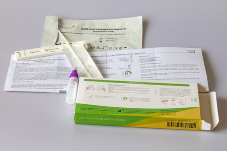 Symbolfoto Coronavirus 2019-nCoV Antigentest