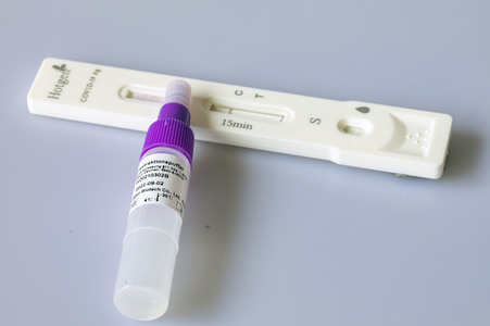 Symbolfoto Coronavirus 2019-nCoV Antigentest