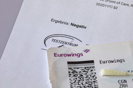 Symbolfoto Coronavirus 2019-nCoV Antigentest