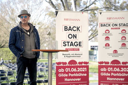 Pressetermin 'Back on Stage' in Hannover