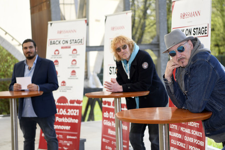 Pressetermin 'Back on Stage' in Hannover