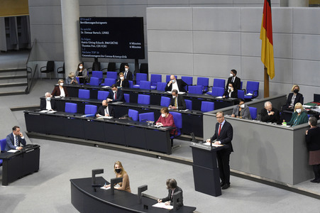 222. Sitzung des Deutschen Bundestages in Berlin