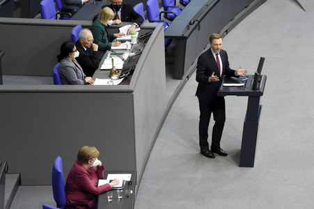 222. Sitzung des Deutschen Bundestages in Berlin