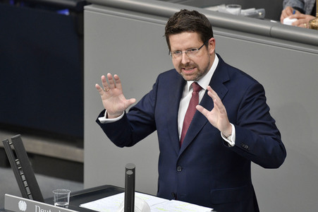 222. Sitzung des Deutschen Bundestages in Berlin