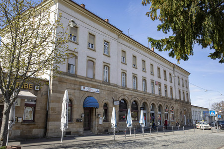 Der Hauptbahnhof in Reutlingen