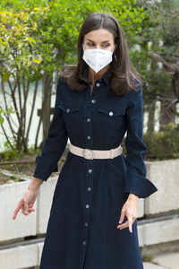 Letizia von Spanien im Ministerium für Industrie und Wirtschaft in Madrid