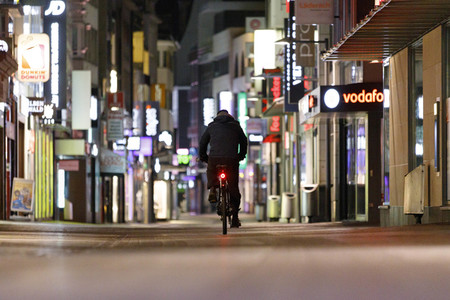 Symbolfoto Nächtliche Ausgangssperre