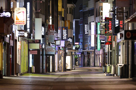 Symbolfoto Nächtliche Ausgangssperre