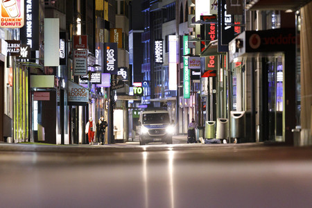 Symbolfoto Nächtliche Ausgangssperre