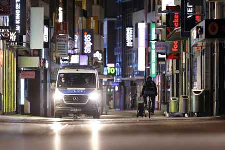 Symbolfoto Nächtliche Ausgangssperre