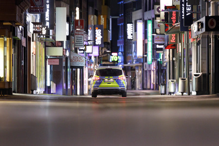 Symbolfoto Nächtliche Ausgangssperre