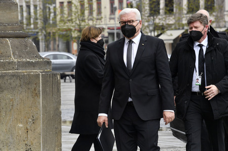 Zentrale Gedenkveranstaltung für die Verstorbenen in der Corona-Pandemie in Berlin