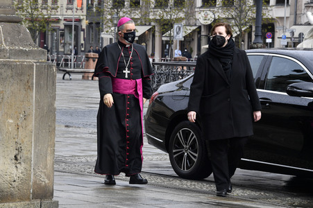 Zentrale Gedenkveranstaltung für die Verstorbenen in der Corona-Pandemie in Berlin