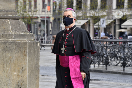 Zentrale Gedenkveranstaltung für die Verstorbenen in der Corona-Pandemie in Berlin