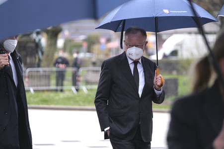 Gedenkveranstaltung für die Opfer der Corona-Pandemie in Hannover