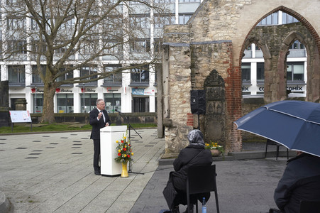Gedenkveranstaltung für die Opfer der Corona-Pandemie in Hannover
