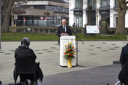 Gedenkveranstaltung für die Opfer der Corona-Pandemie in Hannover