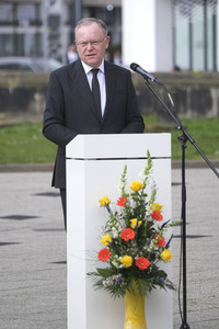 Gedenkveranstaltung für die Opfer der Corona-Pandemie in Hannover