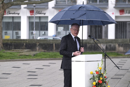 Gedenkveranstaltung für die Opfer der Corona-Pandemie in Hannover