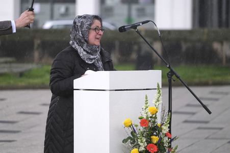 Gedenkveranstaltung für die Opfer der Corona-Pandemie in Hannover