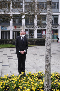 Gedenkveranstaltung für die Opfer der Corona-Pandemie in Hannover