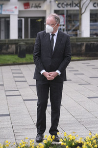 Gedenkveranstaltung für die Opfer der Corona-Pandemie in Hannover