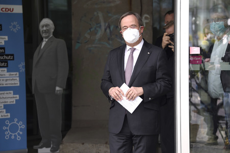 Pressestatement von Armin Laschet in Berlin