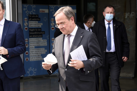 Pressestatement von Armin Laschet in Berlin