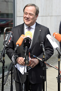 Pressestatement von Armin Laschet in Berlin
