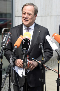 Pressestatement von Armin Laschet in Berlin