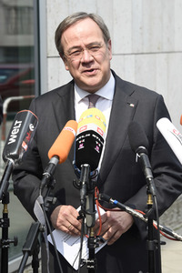 Pressestatement von Armin Laschet in Berlin