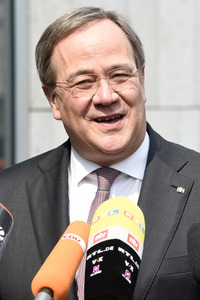 Pressestatement von Armin Laschet in Berlin