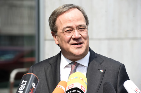 Pressestatement von Armin Laschet in Berlin