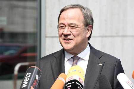 Pressestatement von Armin Laschet in Berlin