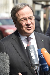 Pressestatement von Armin Laschet in Berlin