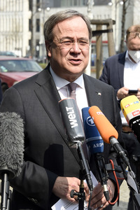 Pressestatement von Armin Laschet in Berlin