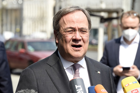 Pressestatement von Armin Laschet in Berlin