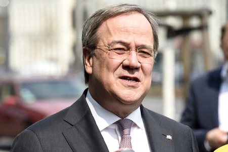 Pressestatement von Armin Laschet in Berlin