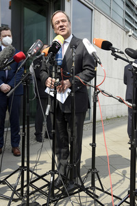 Pressestatement von Armin Laschet in Berlin