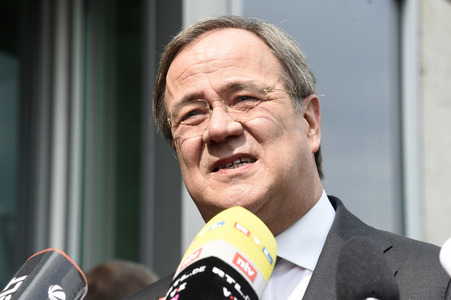 Pressestatement von Armin Laschet in Berlin