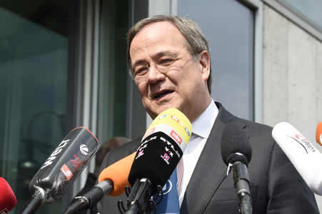 Pressestatement von Armin Laschet in Berlin