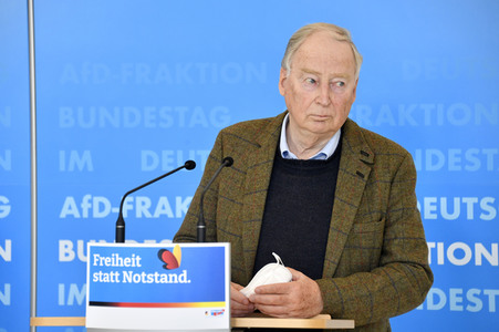 Pressestatement der AfD in Berlin