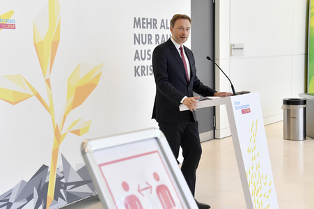 Pressestatement der FDP in Berlin